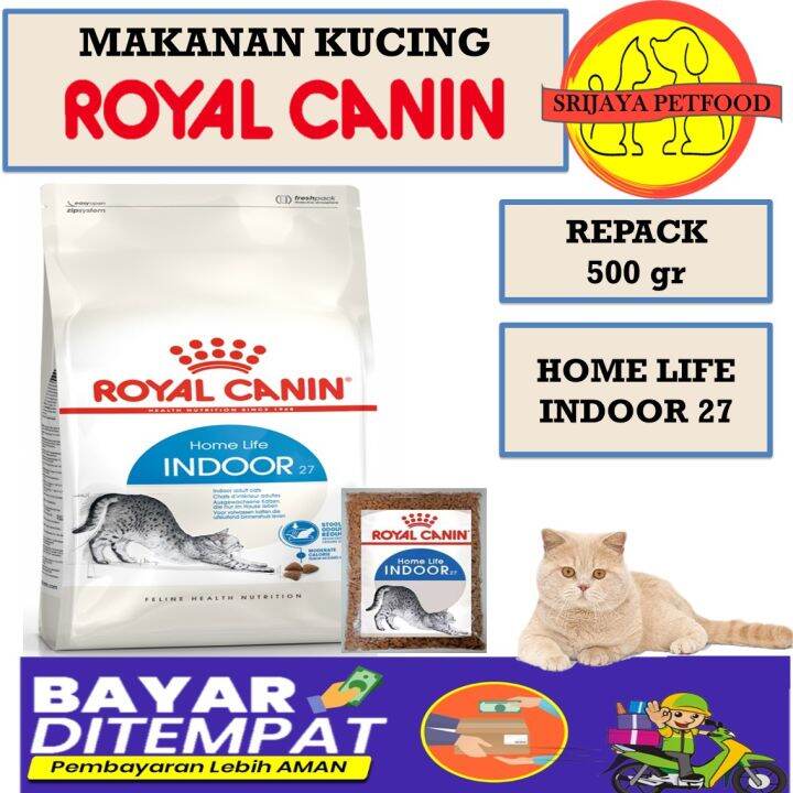 Makanan Kucing Royal Canin Indoor Kemasan Gr Repack Lazada