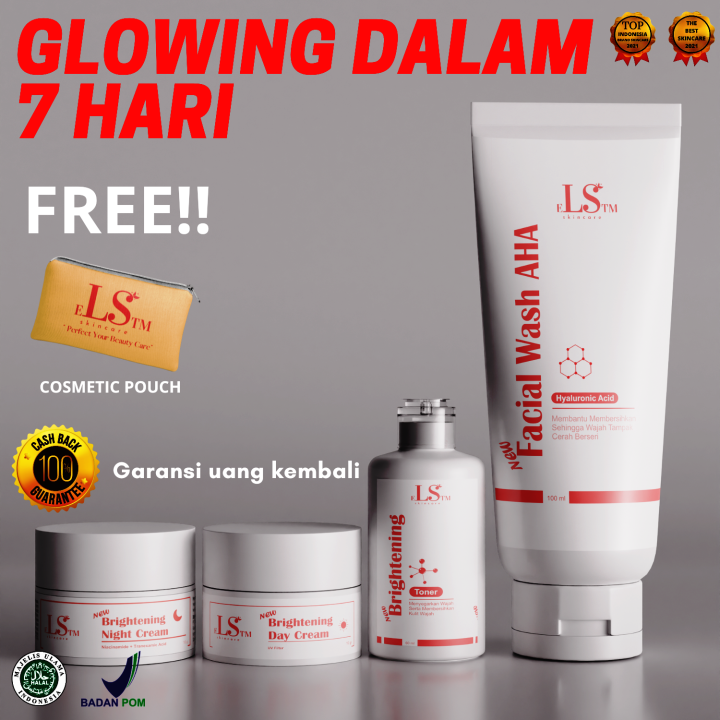 Ls Skincare Paket New Brightening Series Lazada Indonesia