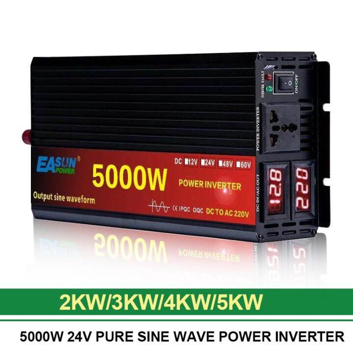 Pure Sine Wave Inverter V V W W W W V Dc To V