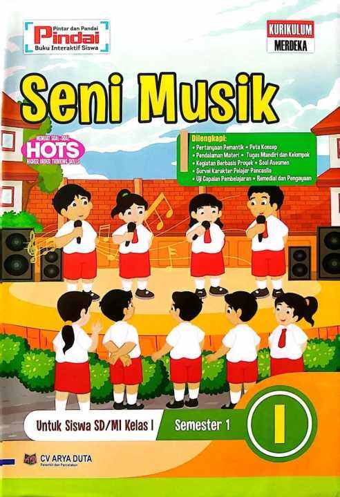 Buku LKS Seni Teater Kelas 1 SD MI Kurikulum Merdeka Semester 1