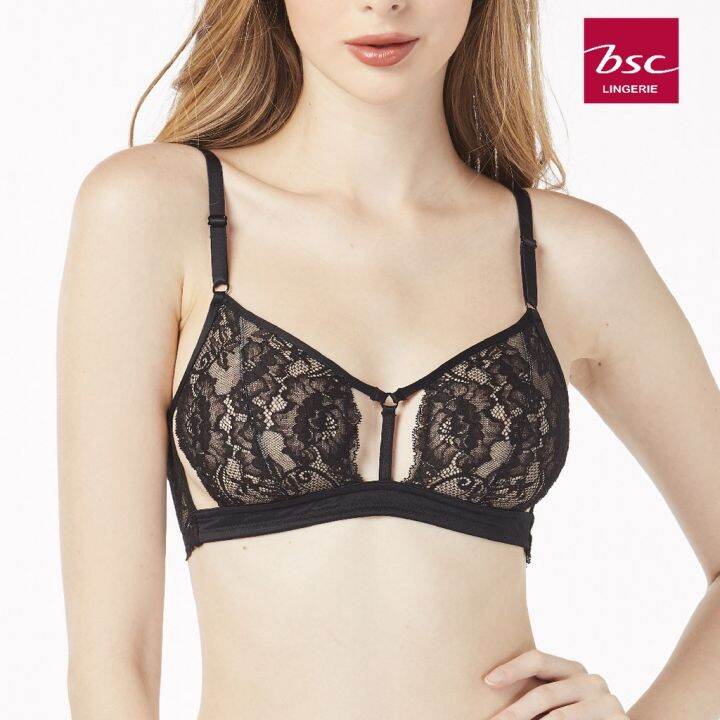 Bsc Lingerie See Through Non Wire Bra