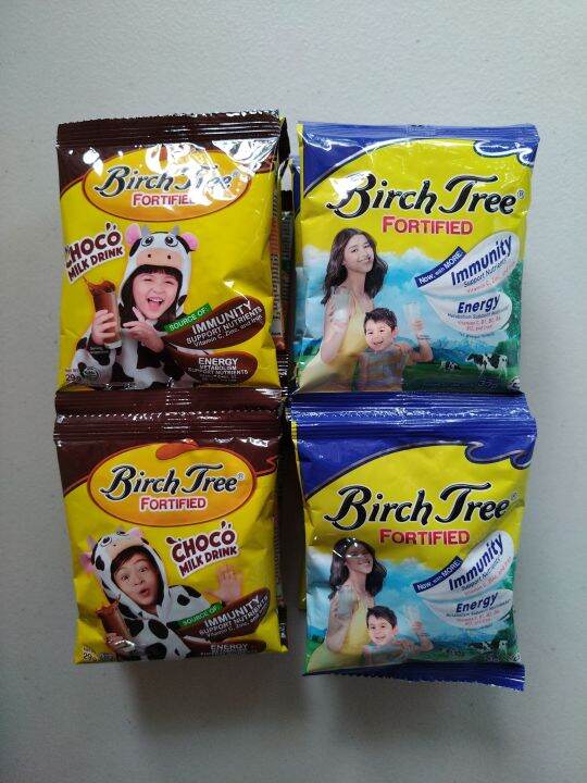 BIRCH TREE Fortified Milk And Choco 8pcs Lazada PH