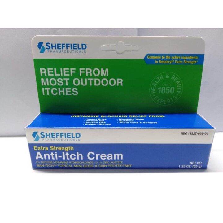 Dr Sheffield S Anti Itch Cream Topical Analgesic Skin Protectant Dr