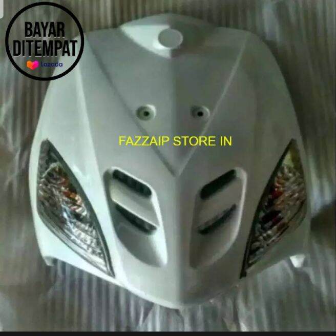 Tameng Dasi Dada Depan Mio Sporty Plus Lampu Sein Putih Lazada Indonesia