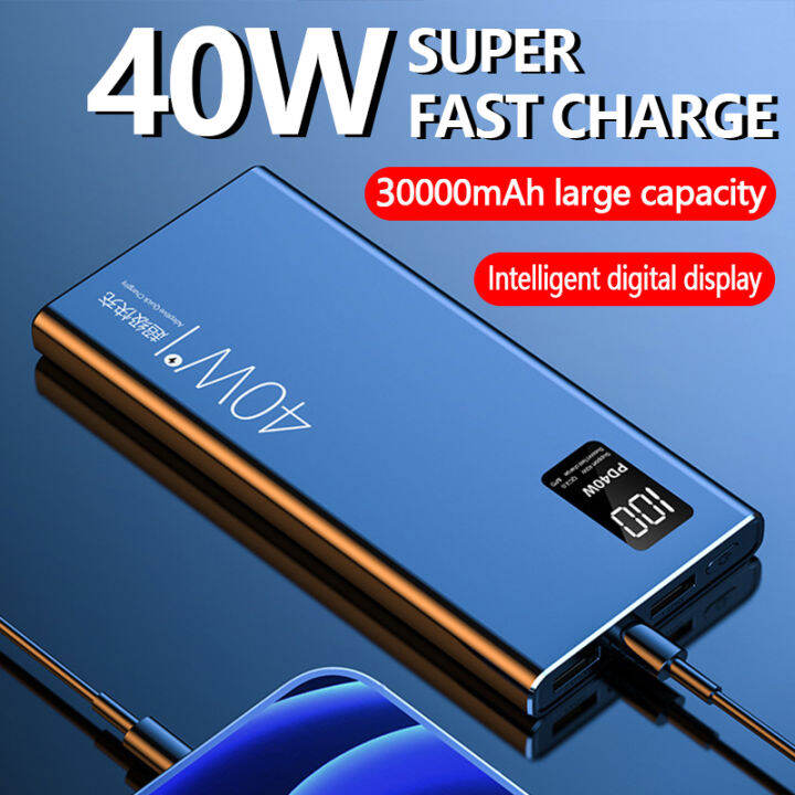 Malaysia Stock Mah Powerbank W Power Bank Super Fast Charger