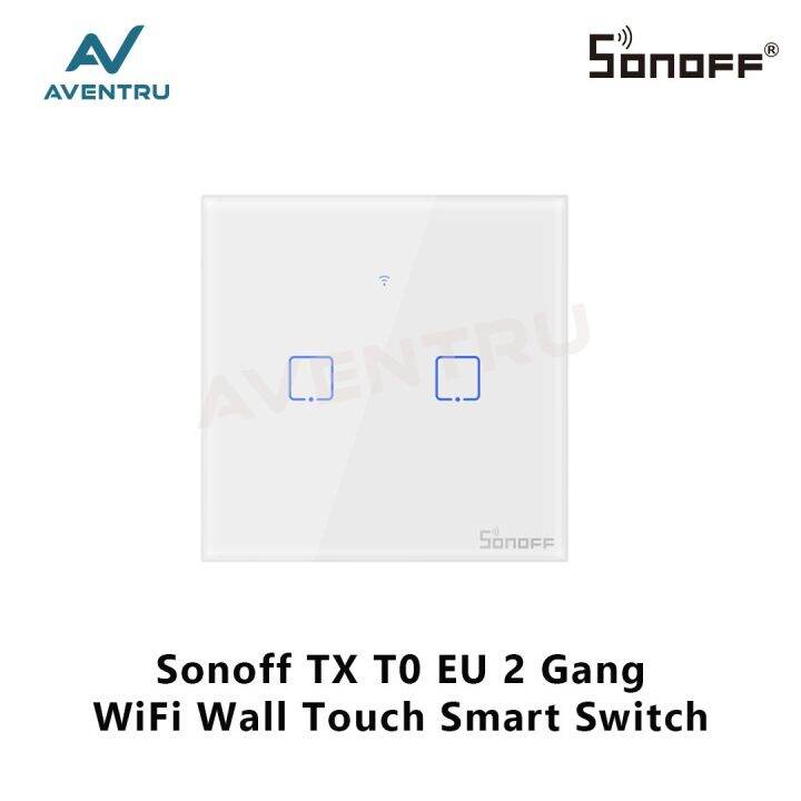 Sonoff Touch Tx T Eu Gang Channel Ch Wifi Wall Touch Smart Switch