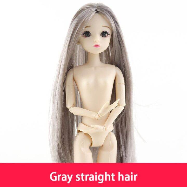 Adollya Nude Dolls 1 6 BJD Doll 20 Moveable Jointed Hair For Dolls 30Cm