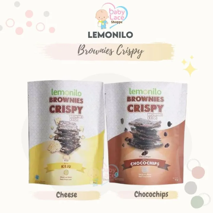 Lemonilo Brownies Crispy Cheese 40gr Lazada Indonesia