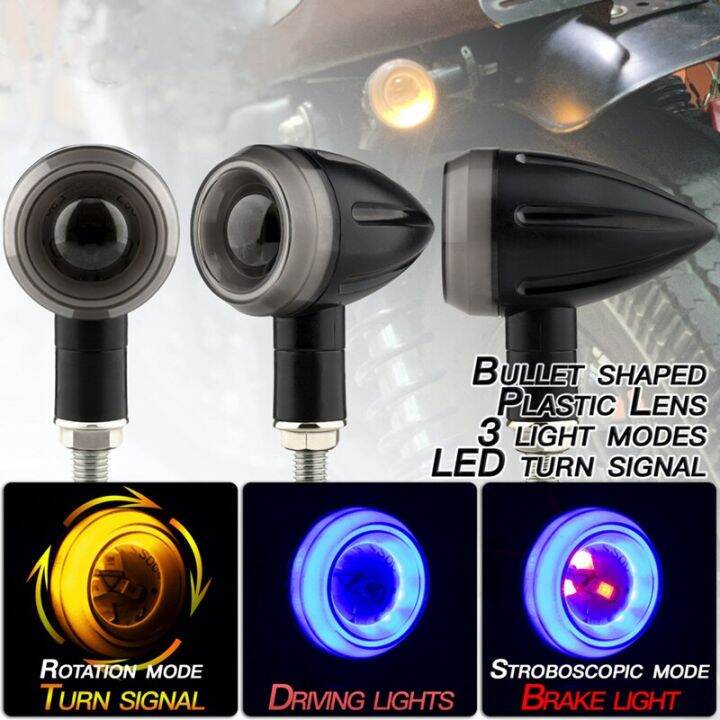 Universal Mm Bolt Flasher Motorcycle Led Directional Indicators V