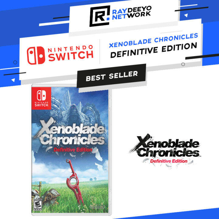 XENOBLADE CHRONICLES DEFINITIVE EDITION Nintendo Switch Game Lazada