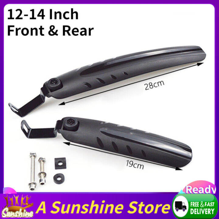 Hot Sale1 Pair Folding Bicycle Fender Mudguard Front Rear Fender