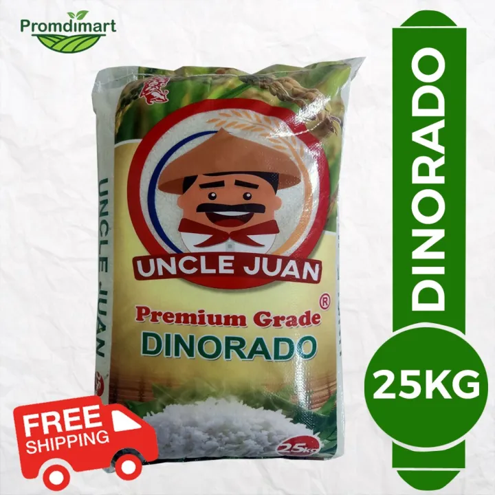 White Rice Bigas Denorado Dinorado Rice 25kg Naturally Fragrant