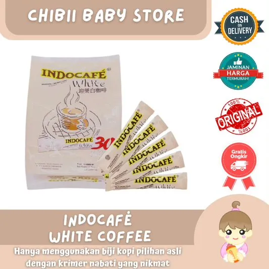 INDOCAFE WHITE COFFEE 30 Sticks 12 Gram Kopi Instan Kapalapi Lazada