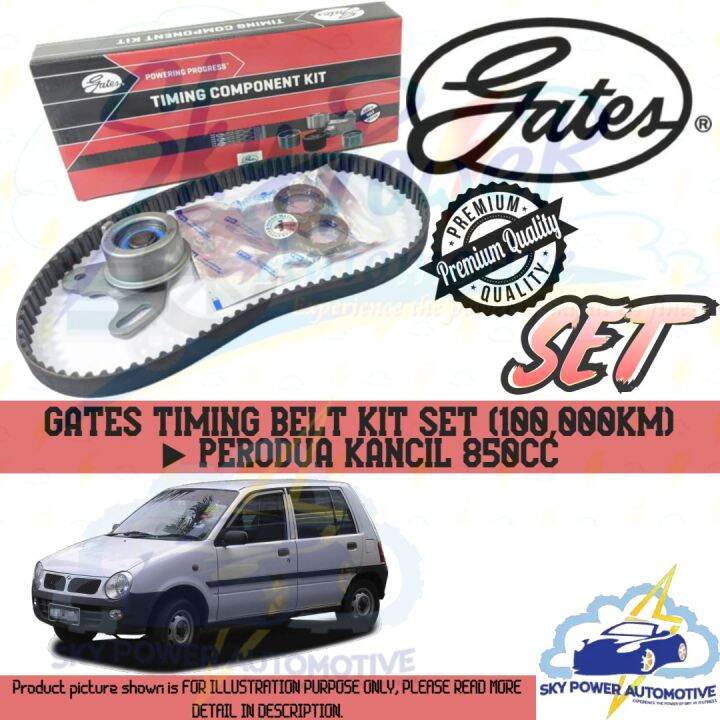 Perodua Kancil Cc Gates Timing Belt Kit Set Km Lazada