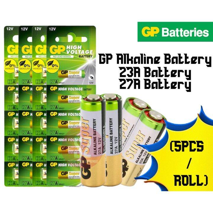 Pcs Pack A A Gp V Super Alkaline Battery Alkaline High Voltage