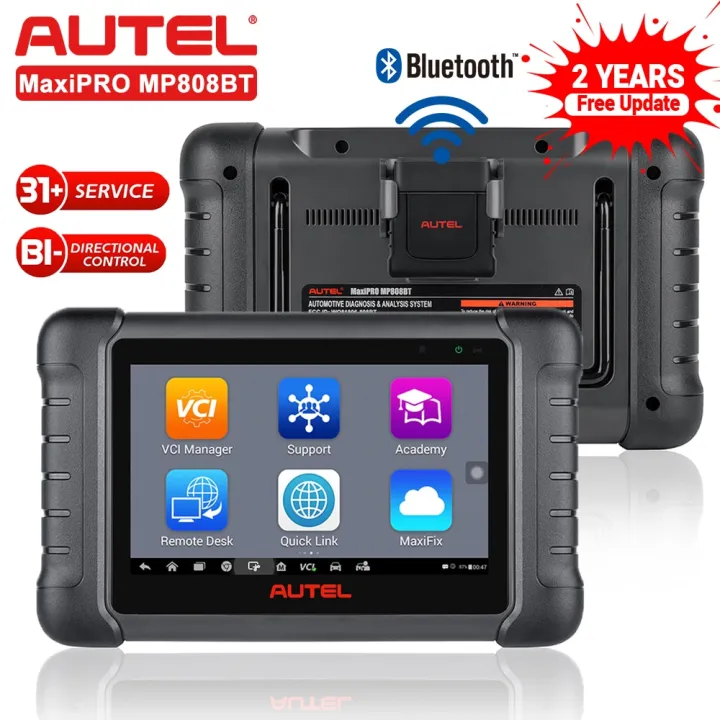 1 Autel Maxipro MP808BT OBD2 Automotive Scanner Professional Diagnostic