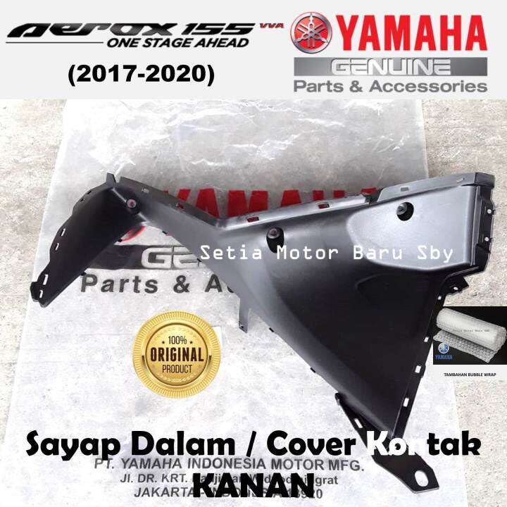 Legshield Leksil Cover Kontak Kunci Dalam Kanan Aerox Old Asli