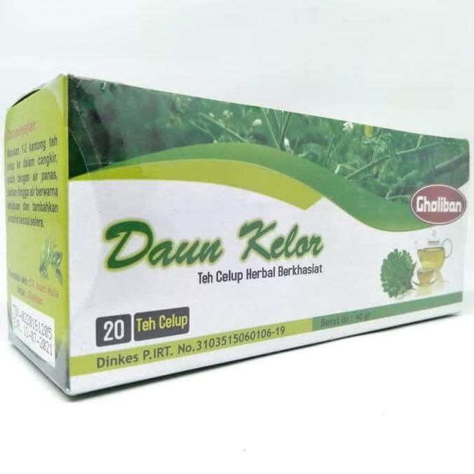 Teh Celup Herbal Daun Kelor Gholiban Isi 20 Teh Celup Lazada Indonesia