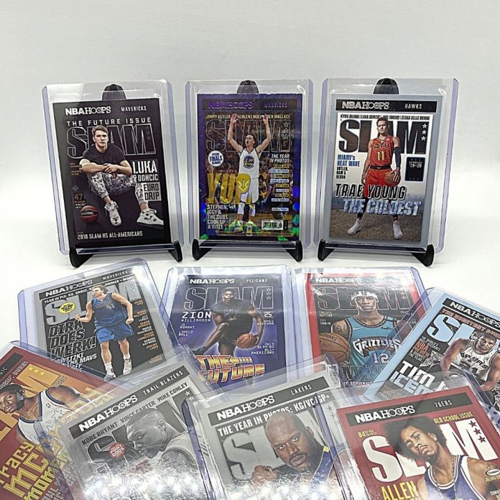 Panini Nba Hoops Slam Cards Stephen Curry Luka Doncic Ja Morant Zion