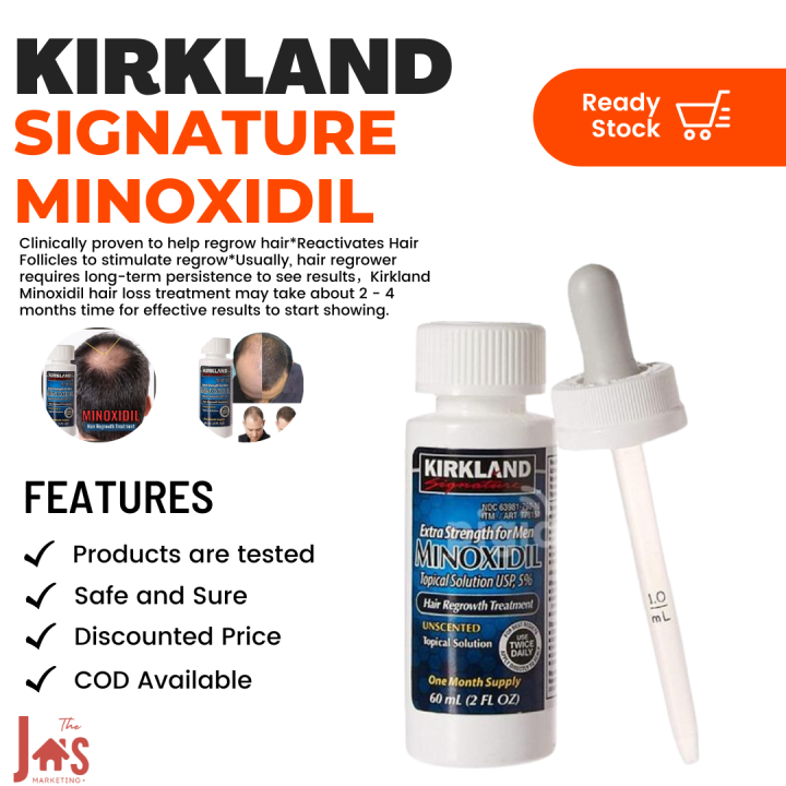 Kirkland Minoxidil Hair Grower Original Hair Grower For Men Original