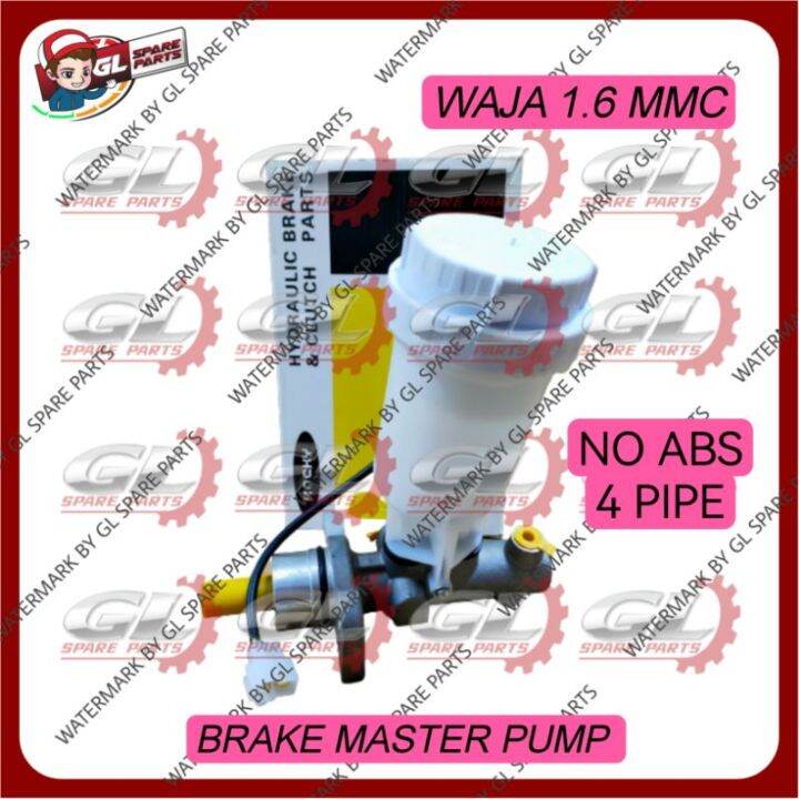 BRAKE MASTER PUMP PROTON WAJA 1 6 NO ABS 4 PIPE Lazada