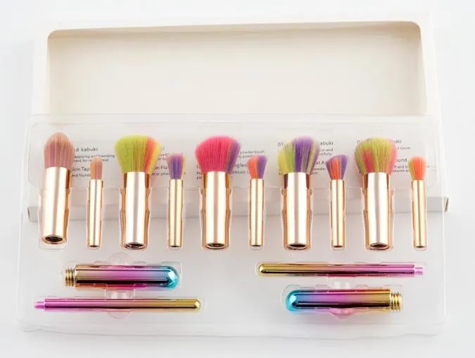 New Arrival Whirl Design Wholesale Makeup Brushes Set Pcs