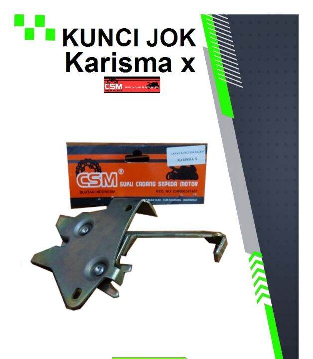 Kunci Jok Karisma X Lawan Kunci Jok Dalam Karisma X Lazada Indonesia