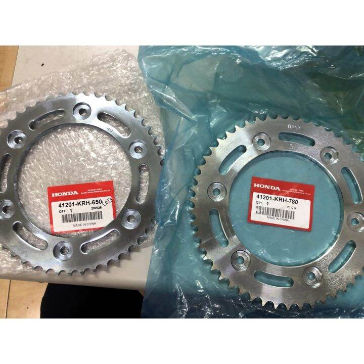 Honda Genuine Rear Sprocket For XR125 XR150 49T 51t Lazada PH