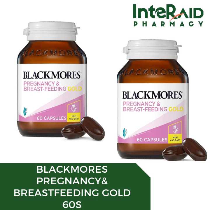 BLACKMORES PREGNANCY BREASTFEEDING GOLD 60S Lazada