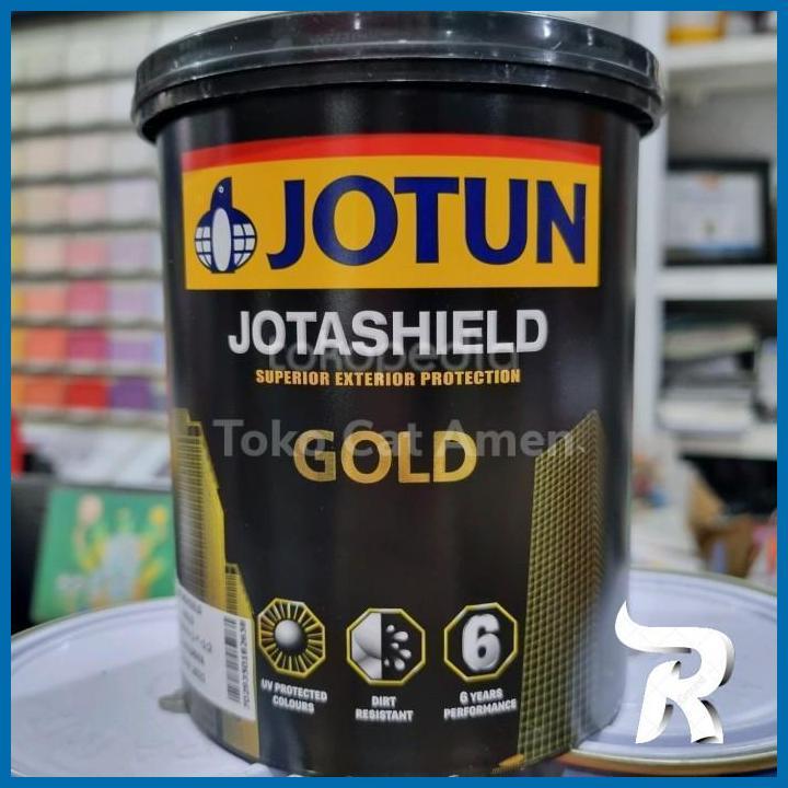 JOTUN JOTASHIELD GOLD 1LT CAT TEMBOK EKSTERIOR RELECK Lazada