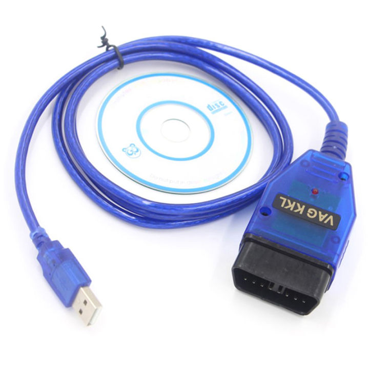 LANG VAG409 OBD2 USB KKL 409 1 Interface USB Cable Scanner Scan