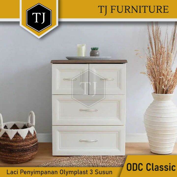 Olymplast Drawer Cabinet Classic Laci Penyimpanan Lemari Kabinet