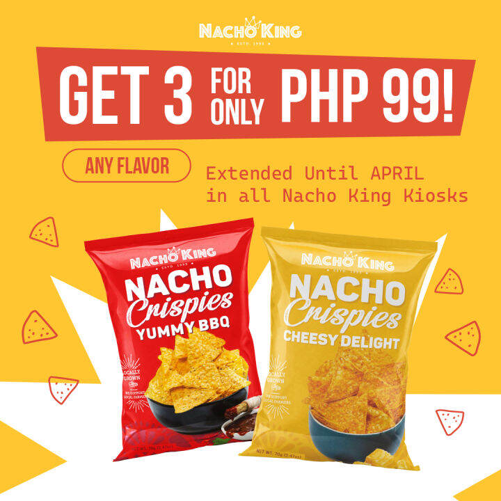 Nacho King Crispies For E Voucher Lazada Ph