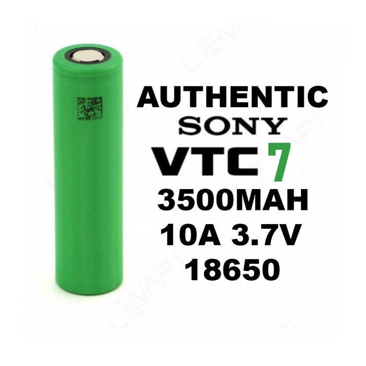 Authentic Battery Lithium Sony Vtc Mah A Batere Baterai