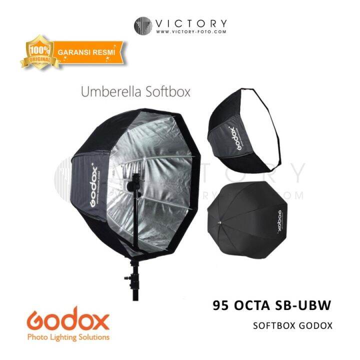 Godox Payung Octagonal Softbox Reflektor Flash 95 CM SB UBW Lazada