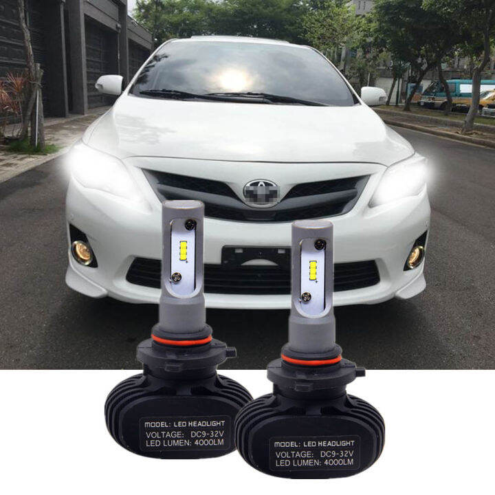 New For Toyota Altis E140 Year 2006 2013 9006 HB4 LED Light Car