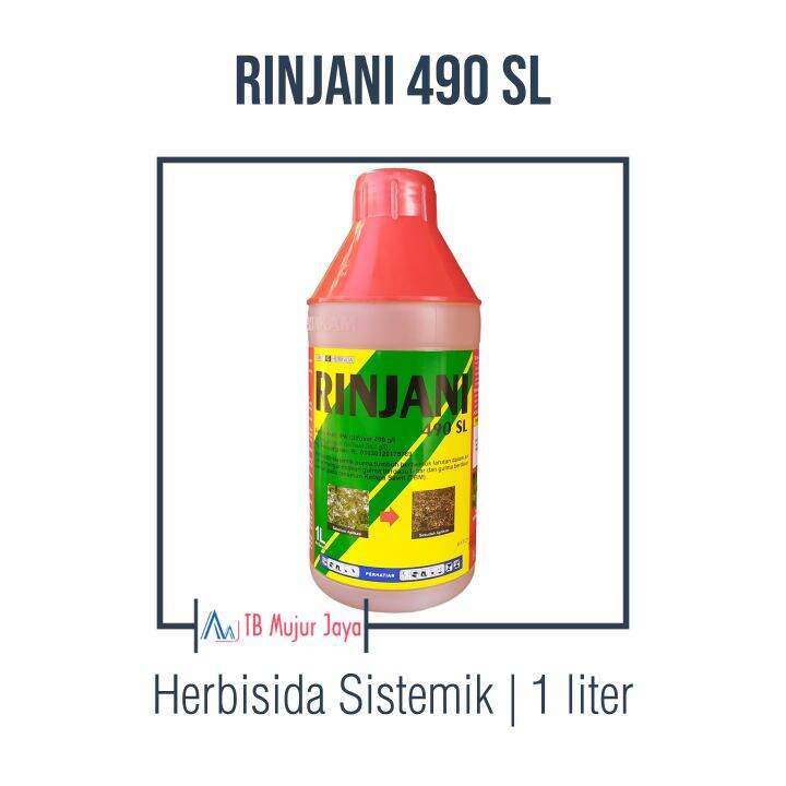 Herbisida Obat Rumput Sistemik Rinjani Sl Liter Lazada Indonesia