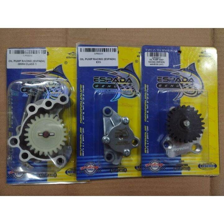 NEW ORIGINAL ESPADA OIL PUMP RACING EX5 DREAM WAVE100 R Class 1 MINYAK