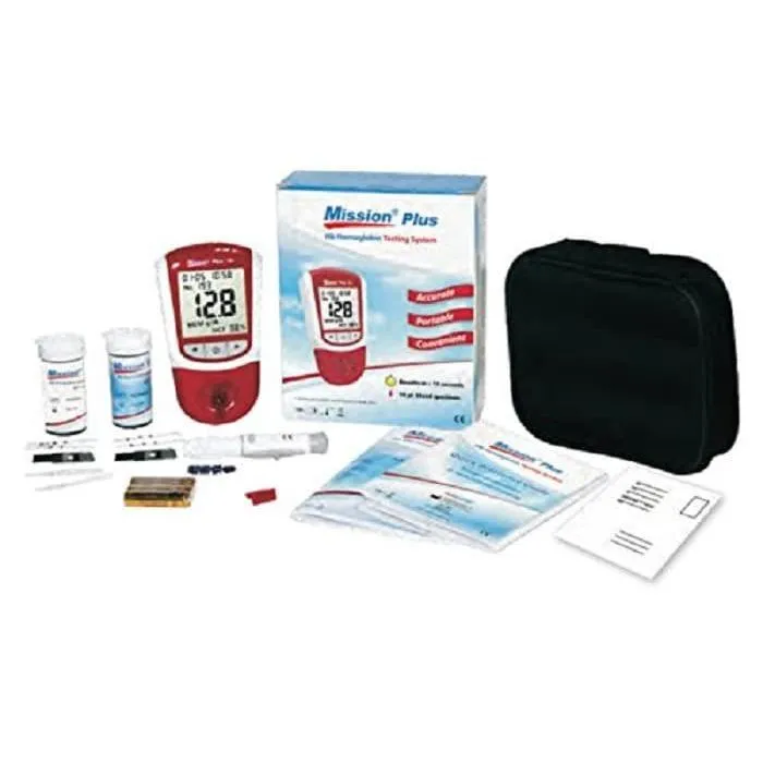 Mission Plus Hb Hemoglobin Testing System Lazada Indonesia