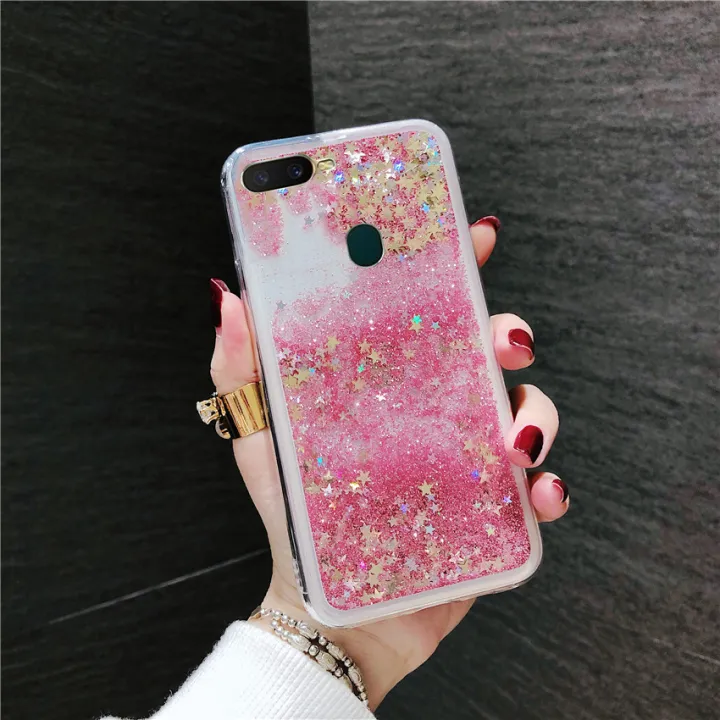 For Oppo A A A S A A S A Luxury Liquid Glitter Case Dynamic