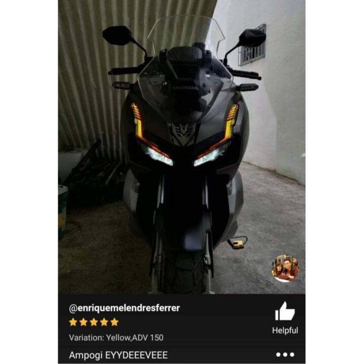 Kilay Tint For HONDA ADV 150 Motorcycle Stickers And Decals Lazada PH