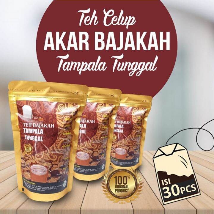 Teh Celup Akar Kayu Bajakah Tampala Tunggal Asli Kalimantan Original