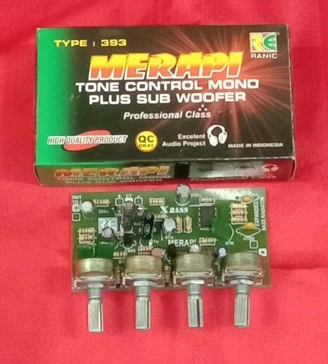 Kit Ranic Kit Tone Control Mono Merapi Subwoofer Type Re