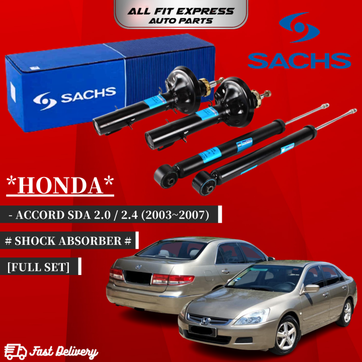 SACHS HONDA ACCORD SDA 2 0 2 4 2003 2007 SHOCK ABSORBER FRONT