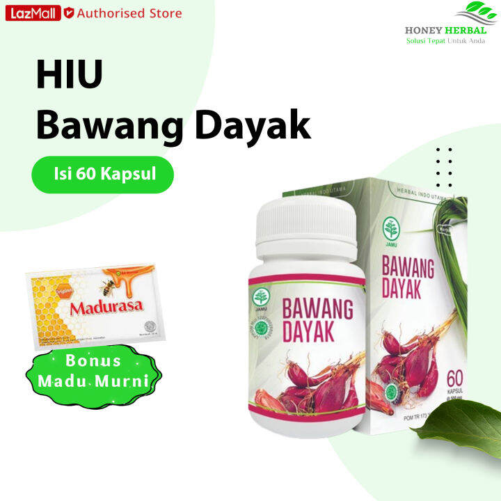 ORIGINAL KAPSUL BAWANG DAYAK OBAT KANKER Honey Herbal Lazada Indonesia