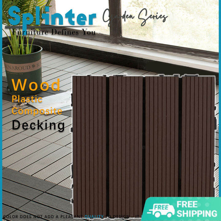 𝐒𝐆 𝐑𝐄𝐀𝐃𝐘 𝐒𝐓𝐎𝐂𝐊 Wood Plastic Composite Deck Decking Tiles WPC