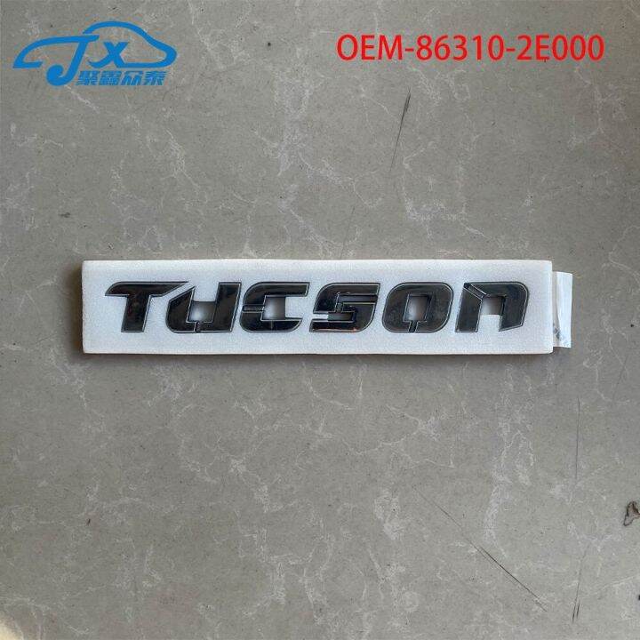 For Hyundai Tucson Jm Logo Rear Trunk Tailgate Emblem Oem