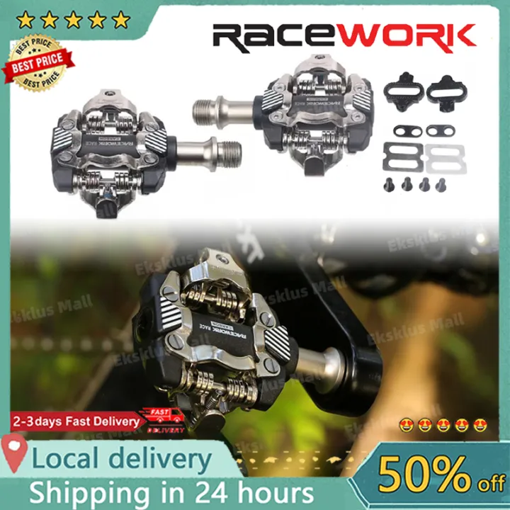 Racework Mtb Cleats Pedal X M Self Locking Spd Bike Lock Pedals