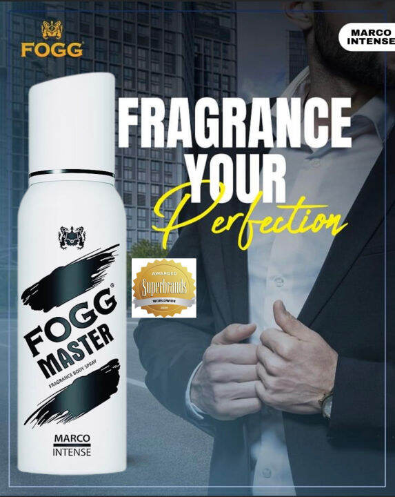 Fogg Marco Intense Master Body Spray For Men 120ml Lazada PH