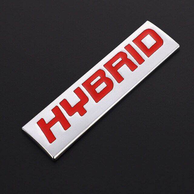 Car Stickers Hybrid Logo D Metal Emblem Badge Decals For Hybrid Subaru